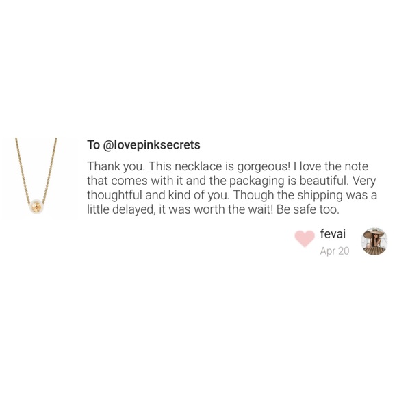 TORY BURCH • Logo Charm Pearl Necklace - Picture 7 of 8